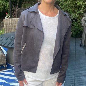 Philosophy Faux Suede Jacket Size Small